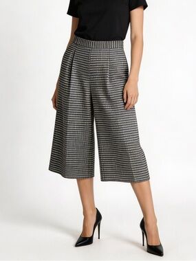 RAFAELLA | Plaid Culotte Pants Sz SP